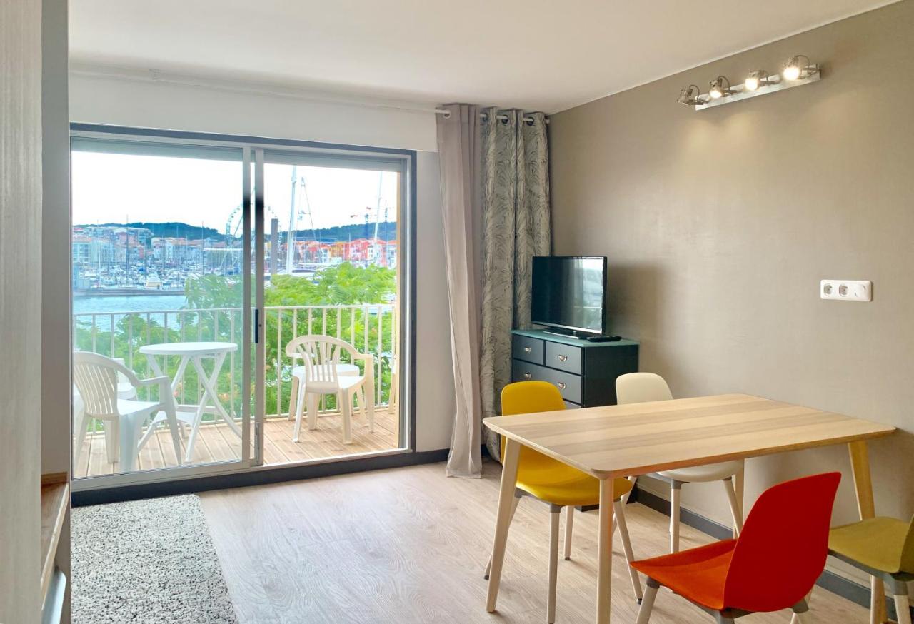 Appartement 1Ere Ligne Vue Port Avec Balcon, Piscine Agde Buitenkant foto