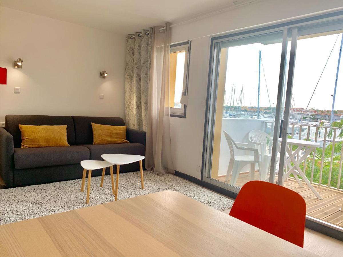 Appartement 1Ere Ligne Vue Port Avec Balcon, Piscine Agde Buitenkant foto
