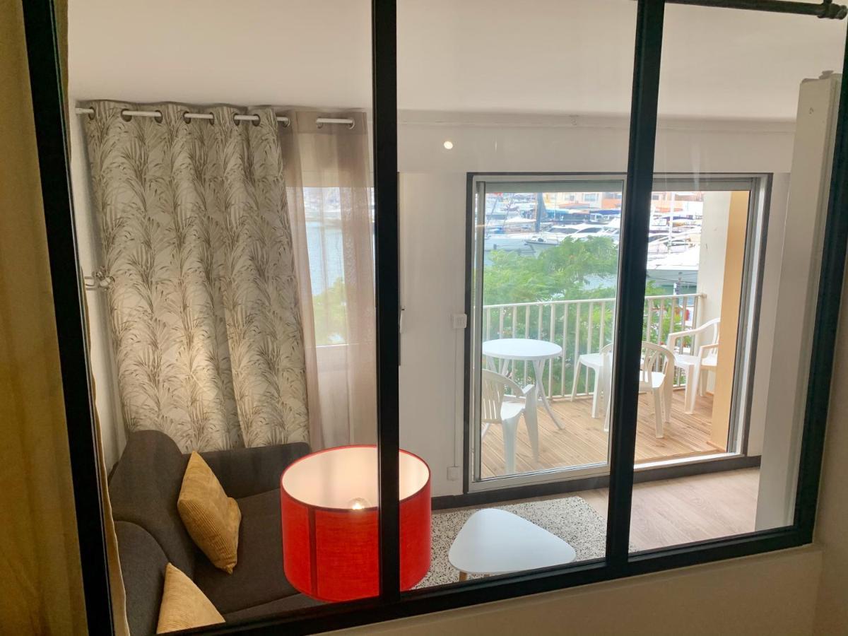 Appartement 1Ere Ligne Vue Port Avec Balcon, Piscine Agde Buitenkant foto